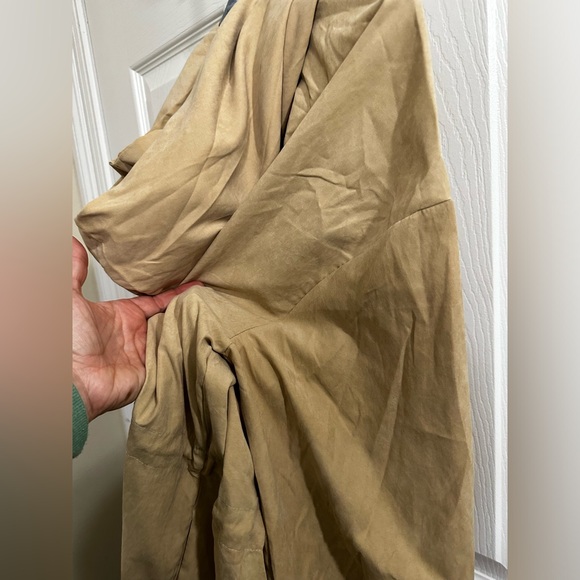 LuLaRoe “Jackie Jacket”  Women’s XXXL beige Lightweight cinch waist - Picture 9 of 10